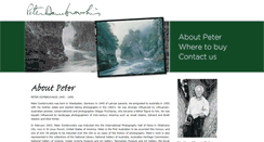 Desktop Screenshot of peterdombrovskis.com